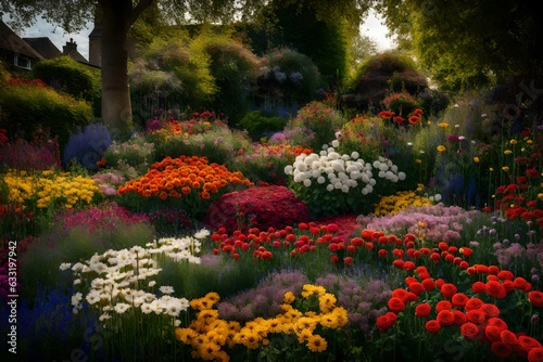 flowers in the garden © Muhammad