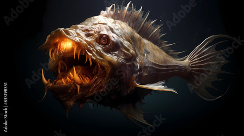 animals that live in the depths of the ocean Anglerfish
