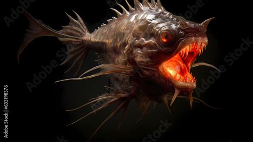 animals that live in the depths of the ocean Anglerfish