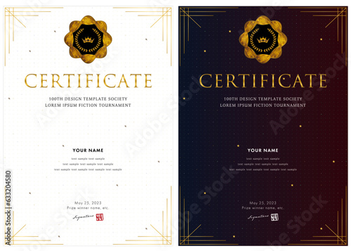 賞状１６０　certificate　award　表彰状　celebration