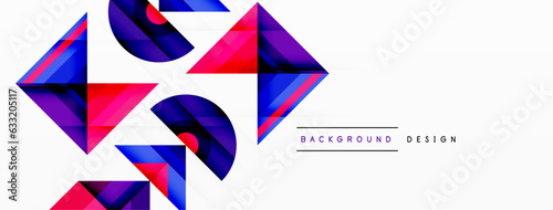 Visually captivating background design showcasing dynamic geometric lines, triangles, and squares. This composition blends precision and movement, creating an engaging graphic with a modern aesthetic