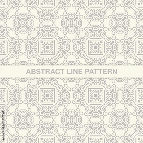 elegant white seamless geometric pattern