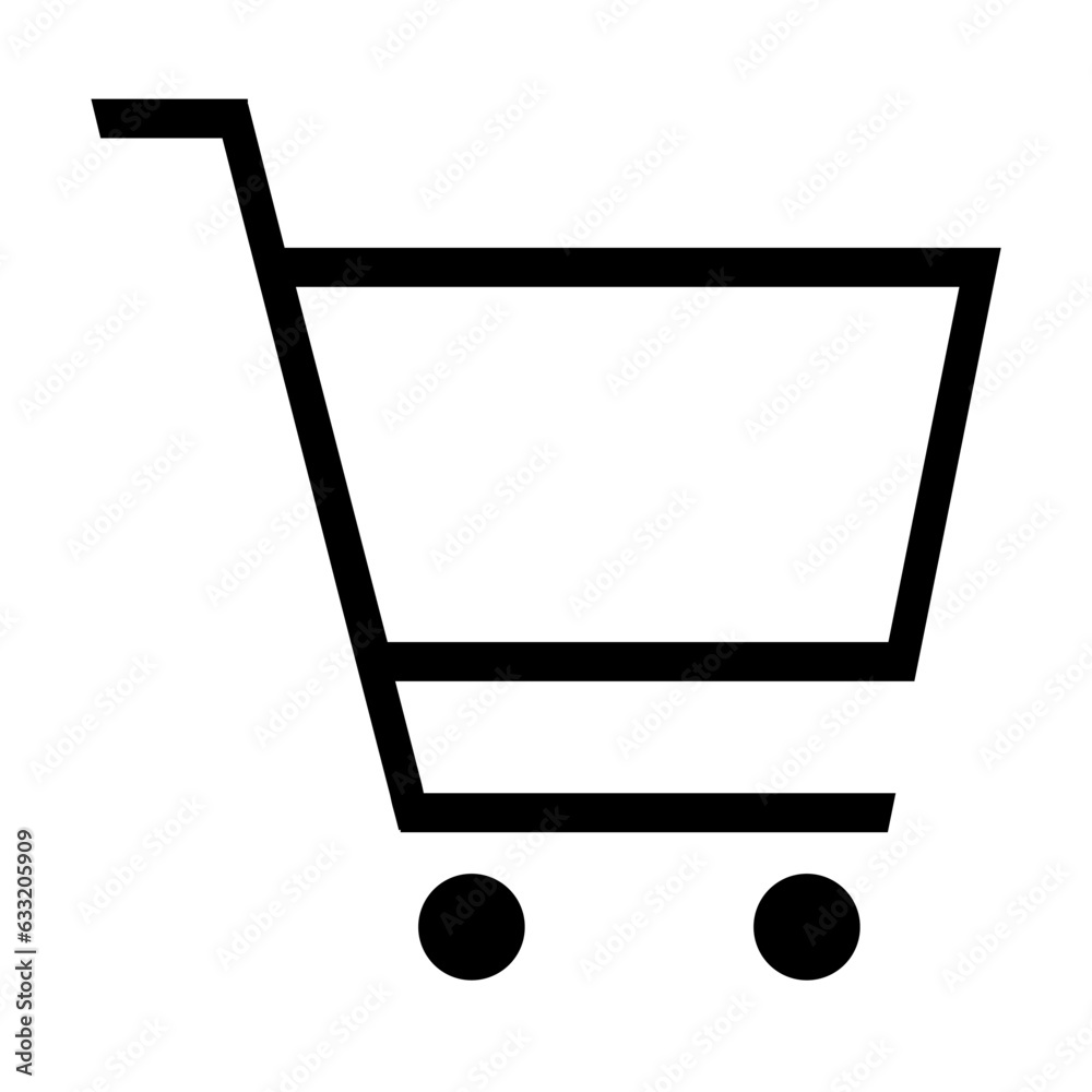 Shopping cart icon vector. Buying concept for graphic design, Web site, social media, UI, mobile upp Shopping cart icon vector. Buying concept for graphic design, Web site, social media, UI, mobile upp