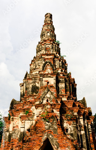 Ayutthaya Temple and historical park or the old capital city of Siam or Thailand country landmark for all tourists attraction internationally.