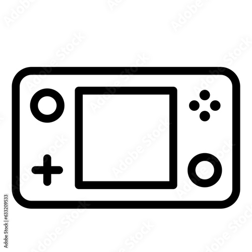 Game Handheld Console outline icon