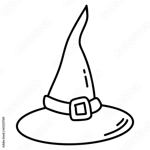 witch hat cartoon