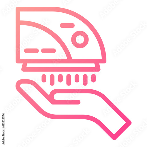 hand dryer icon