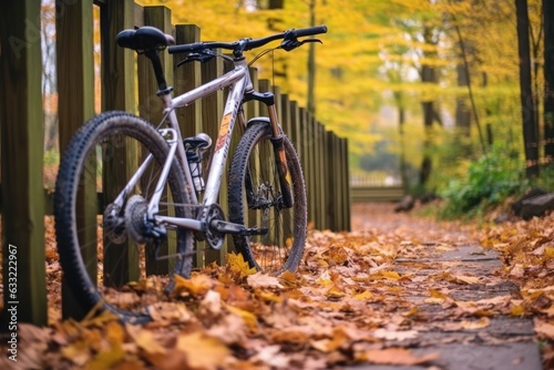 bicycle at autumn park © Daunhijauxx