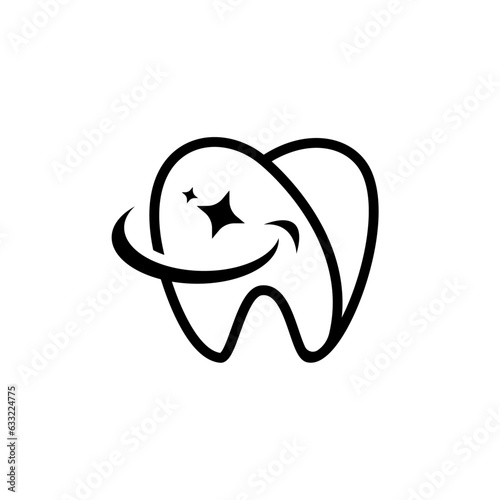 Dental care, treatment, medical dental, dentist home logo design. Professional creative and eye catching dental services logo and icon vector.