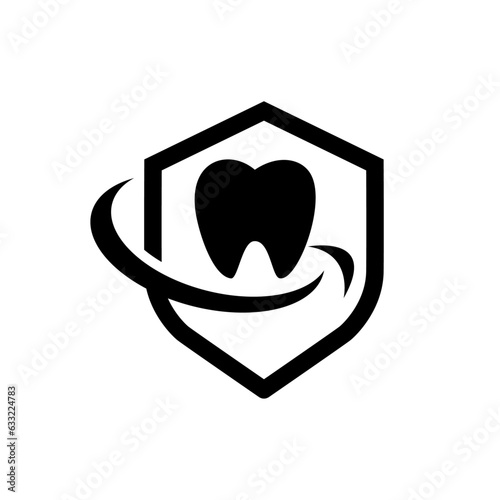 Dental care, treatment, medical dental, dentist home logo design. Professional creative and eye catching dental services logo and icon vector.