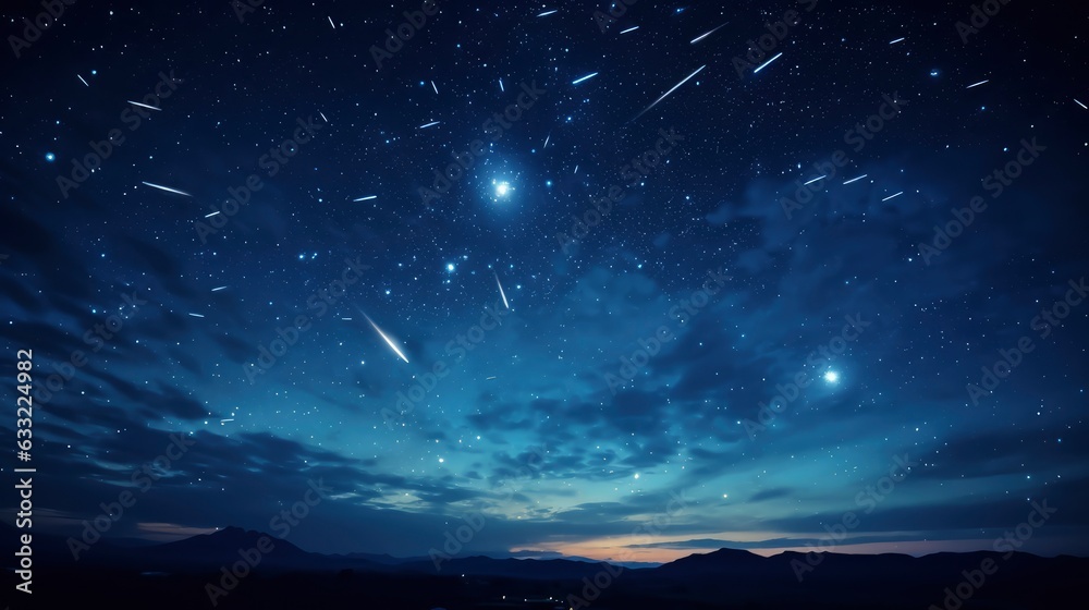 Shooting stars in the night sky, 8k, qhd,
Shooting stars in the night sky, 8k, qhd,
