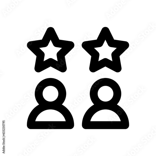 satisfied customer line icon