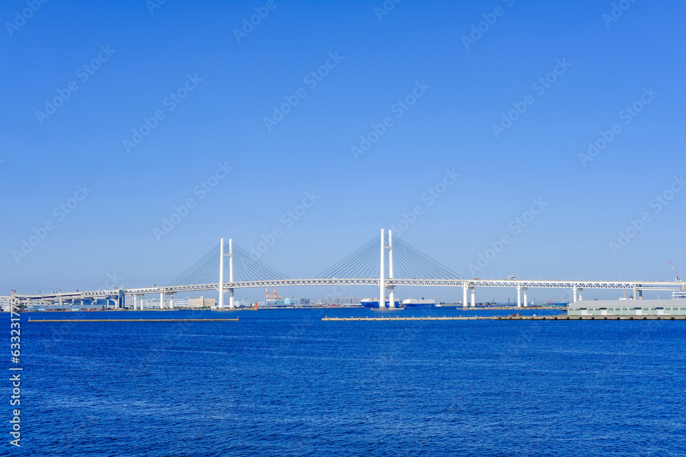 神奈川県の横浜ベイブリッジ