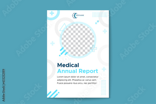 Medical geometric annual report template