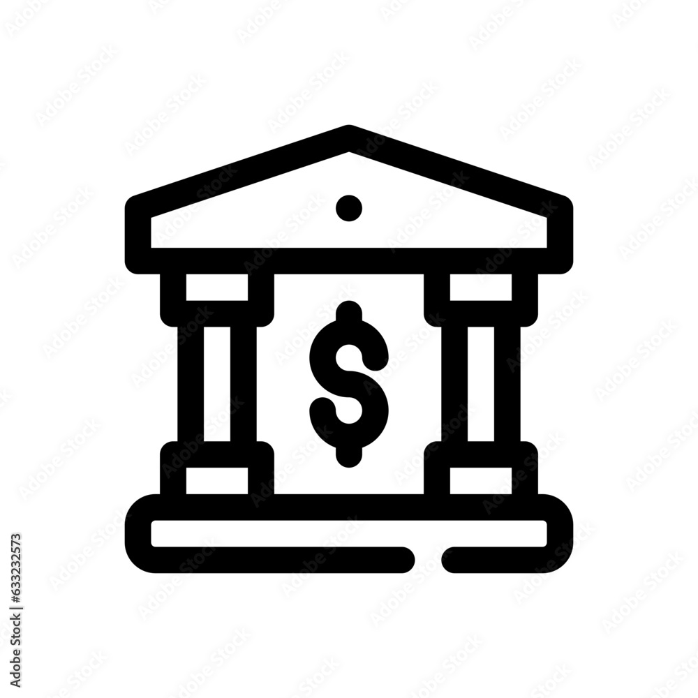 bank line icon