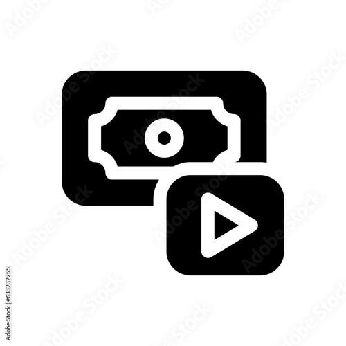 payment glyph icon