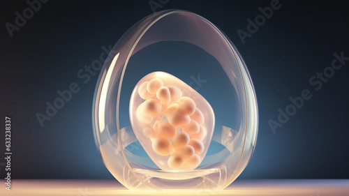 Reproductive technology innovation seperate artificial womb for a synthetic pregnancy engineering process photo
