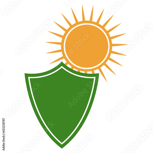 Icon uv protect, shield anti ultraviolet light sun spf uv