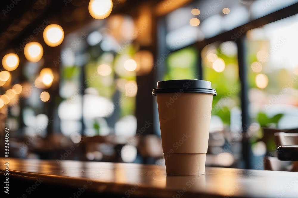 cup of coffee on the table cup of coffee on the table