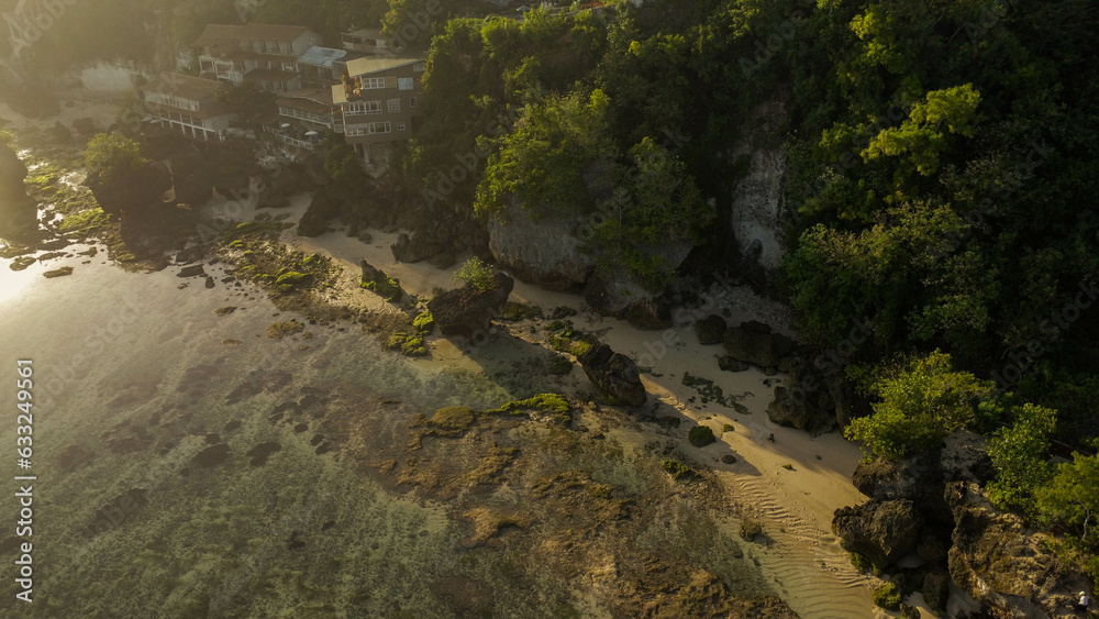 Bali Beach Shot From Top Bali Beach Shot From Top