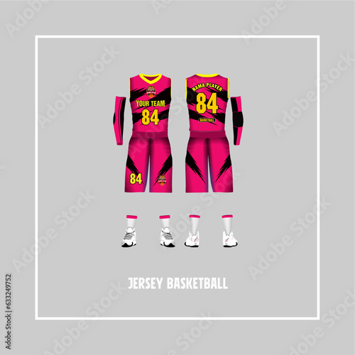 jersey or basketball sports team clothes