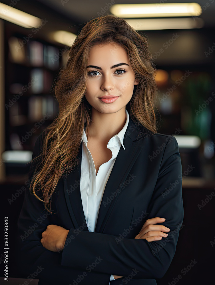 Professional office woman created with ai Professional office woman created with ai