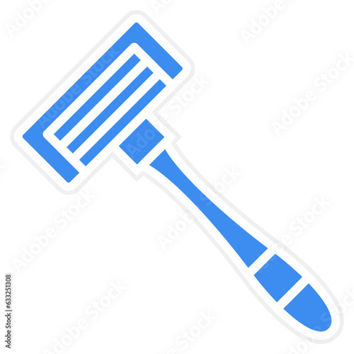 Vector Design Razor Icon Style