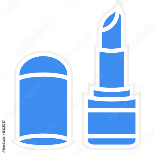 Vector Design Lipstick Icon Style
