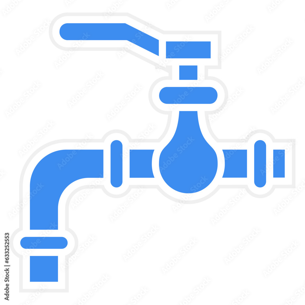 Vector Design Valve Icon Style Vector Design Valve Icon Style