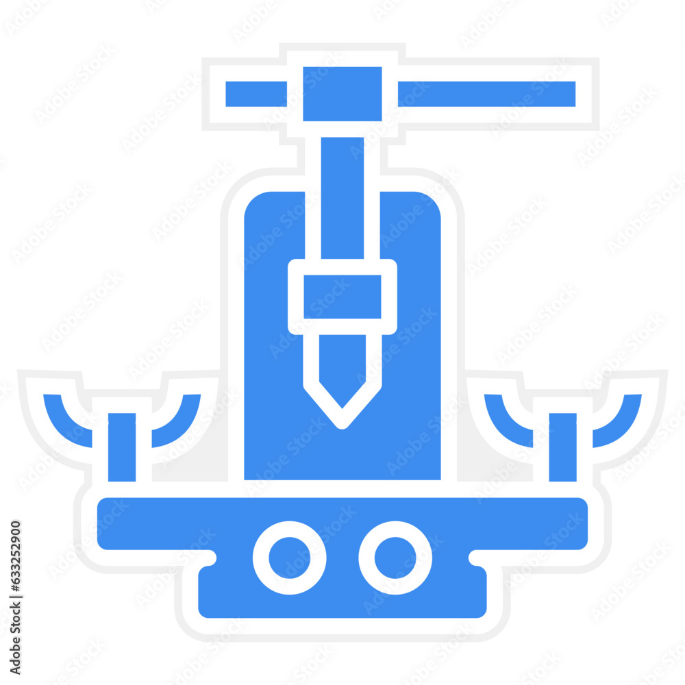 Vector Design Flaring Tool Icon Style Vector Design Flaring Tool Icon Style