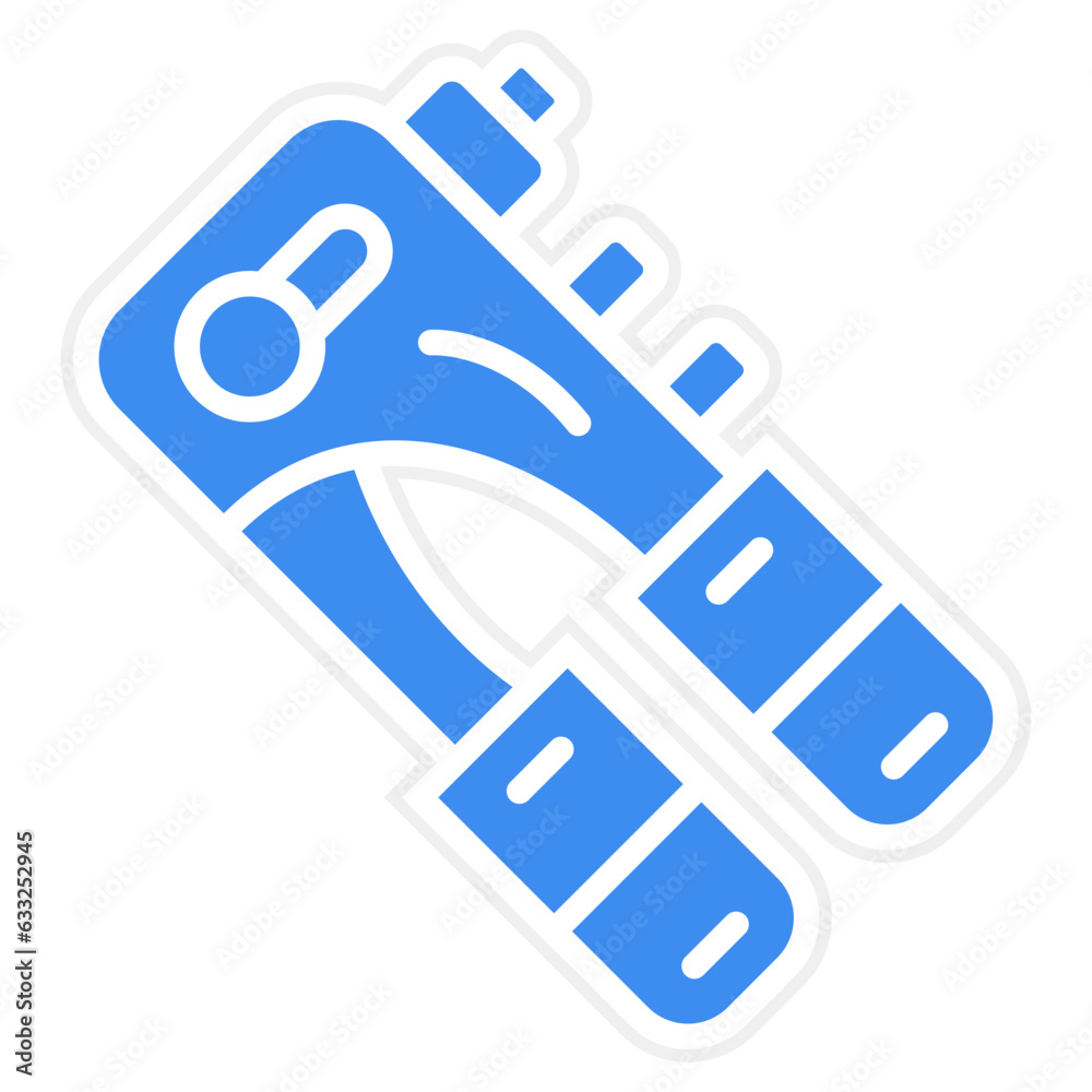 Vector Design Rivet Gun Icon Style Vector Design Rivet Gun Icon Style