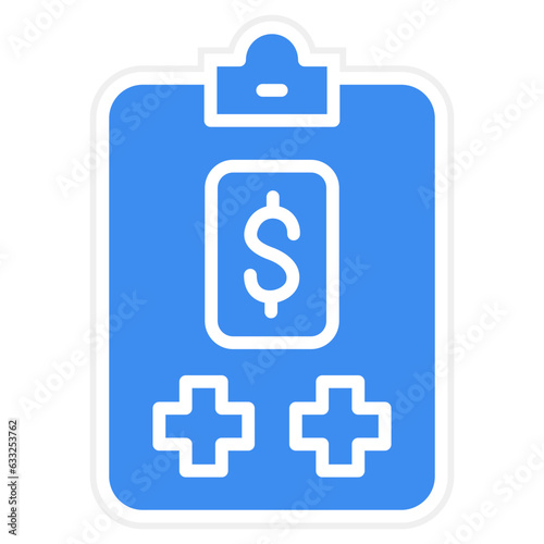 Vector Design Capitalized Cost Icon Style