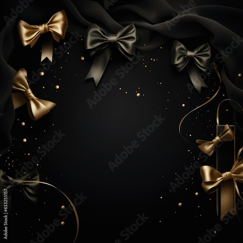 elegant dark background of black friday