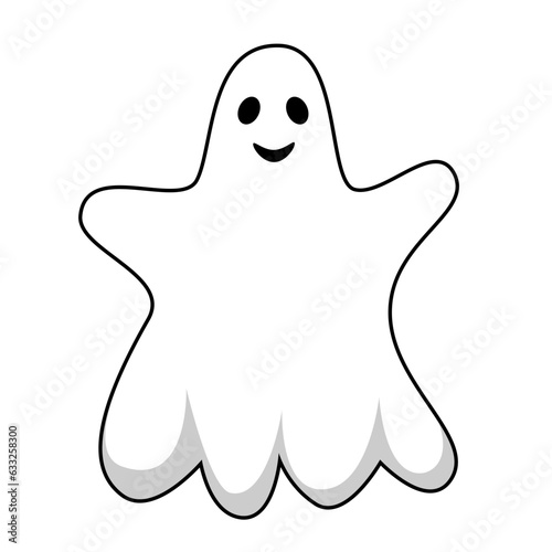 Halloween Ghost Cute Face