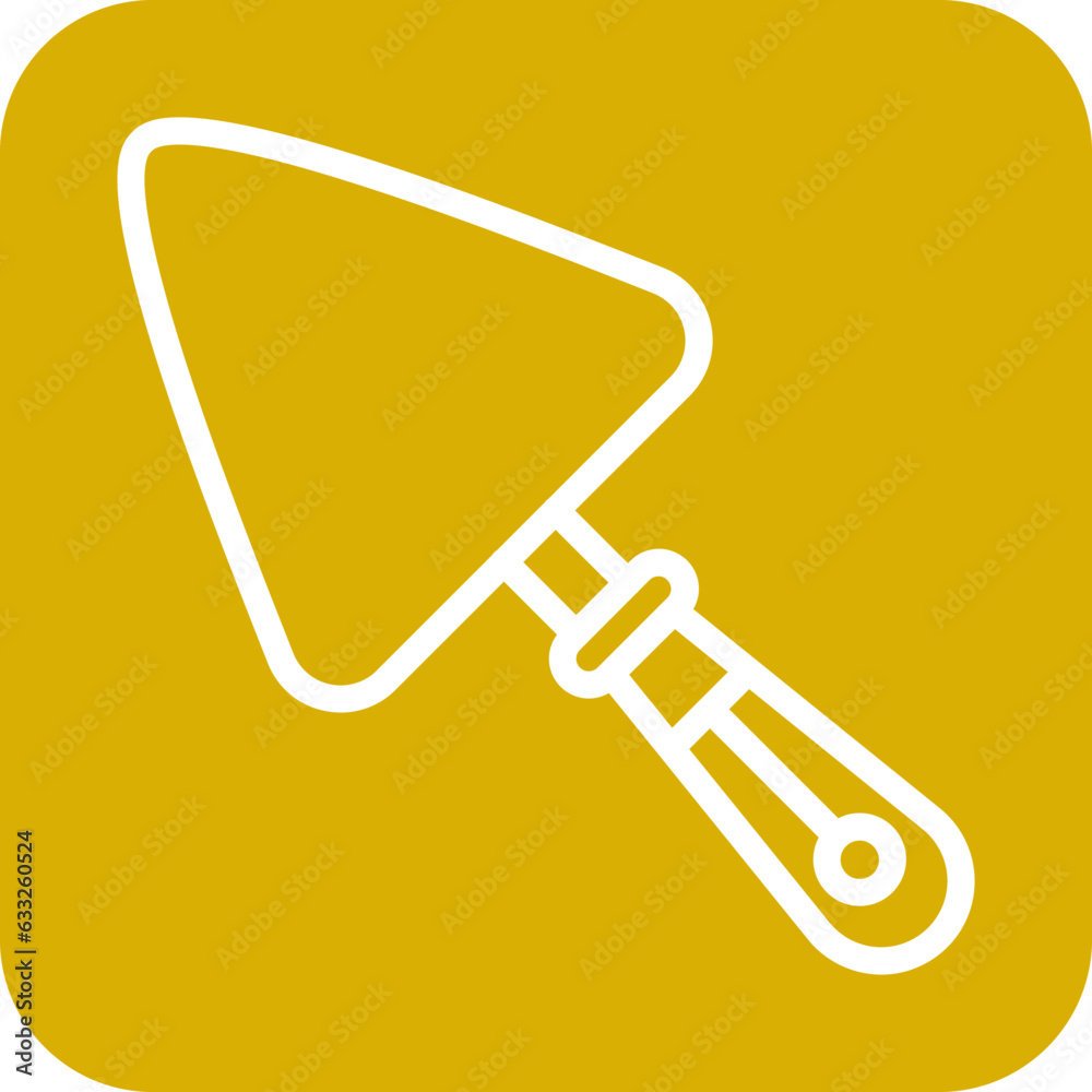Vector Design Trowel Icon Style Vector Design Trowel Icon Style