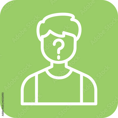 Vector Design Suspect Icon Style