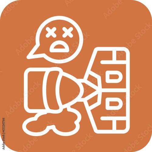 Vector Design Killed Icon Style