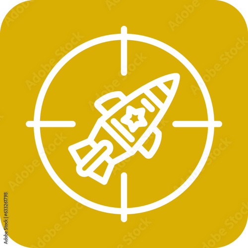 Vector Design Red Zone Icon Style