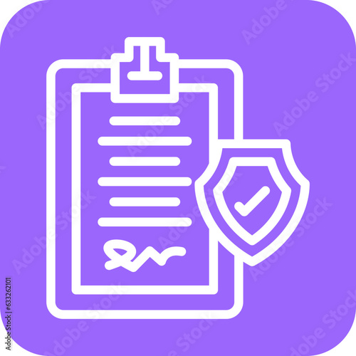 Vector Design Insurance Coverage Icon Style
