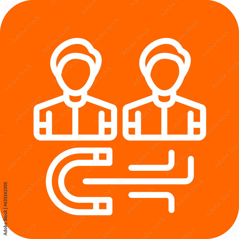 Vector Design Lead Generation Icon Style Vector Design Lead Generation Icon Style