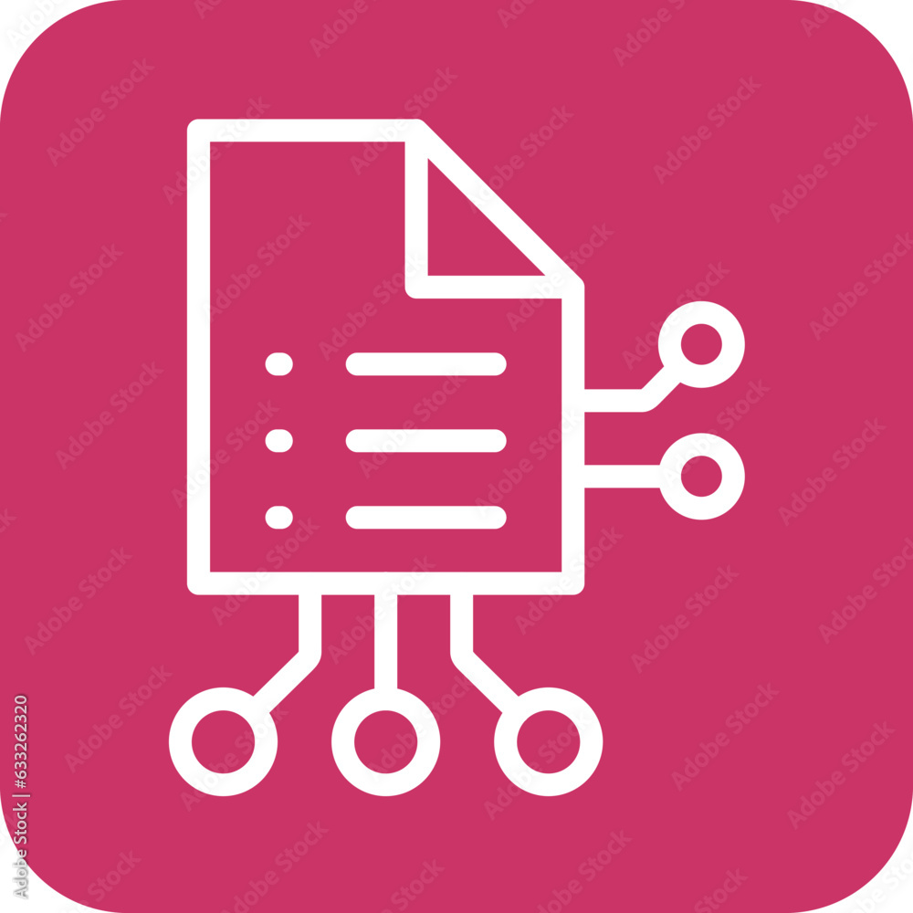 Vector Design Content Strategy Icon Style Vector Design Content Strategy Icon Style