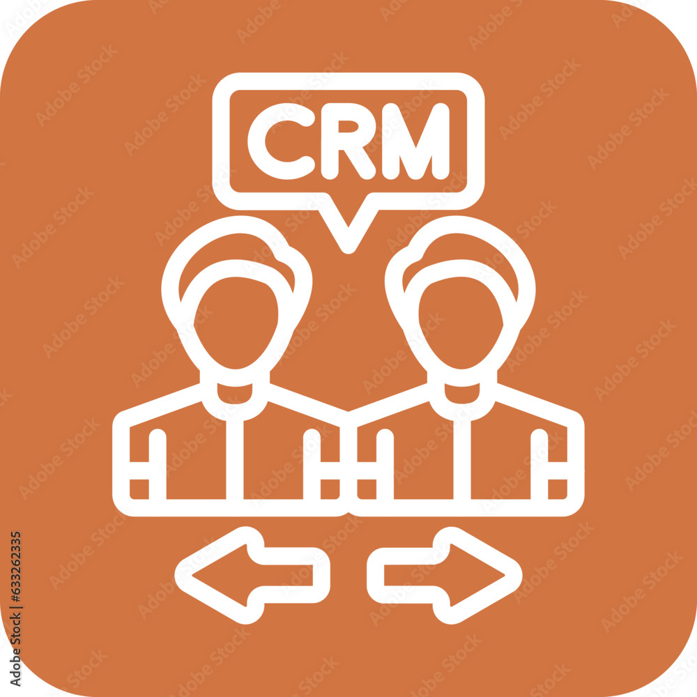 Vector Design Crm Methodologies Icon Style Vector Design Crm Methodologies Icon Style