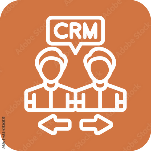 Vector Design Crm Methodologies Icon Style
