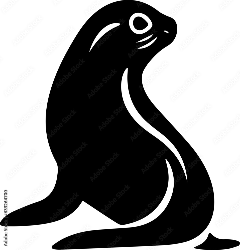 Harbor Seal Icon Harbor Seal Icon