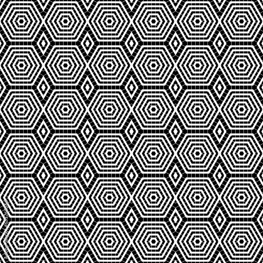 seamless geometric pattern. Black and white seamless pattern seamless geometric pattern. Black and white seamless pattern