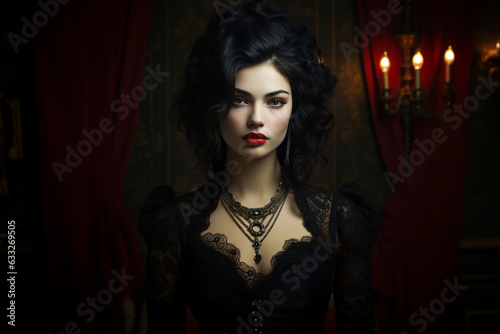 Timeless Elegance of Vampire Aristocracy Generative AI