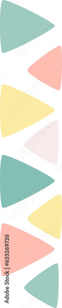 Triangles Decorative Ornament