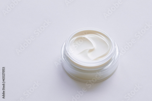 cosmetic branding concept  cream bottle, beautiful cosmetic packaging product and blank space for text or for mockup