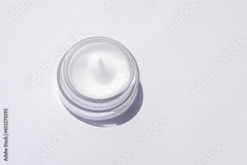 cosmetic branding concept  cream bottle, beautiful cosmetic packaging product and blank space for text or for mockup
