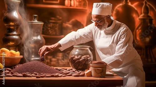 Artisan chocolate maker, ge...